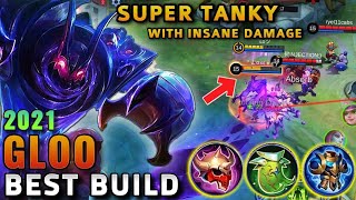Tanky With Insane Dmage Build | Gloo Best Build 2021 | Gloo Top 1 Global Build - MLBB