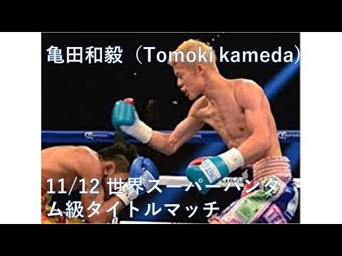 【ボクシング】亀田家で一番強い！亀田和毅選手！！！11/12世界タイトルマッチ【左フック】