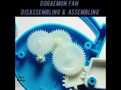 Doraemon Fan Disassembling & Assembling