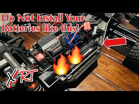 Traxxas | XRT - best way to install your batteries! So they don’t get damaged!