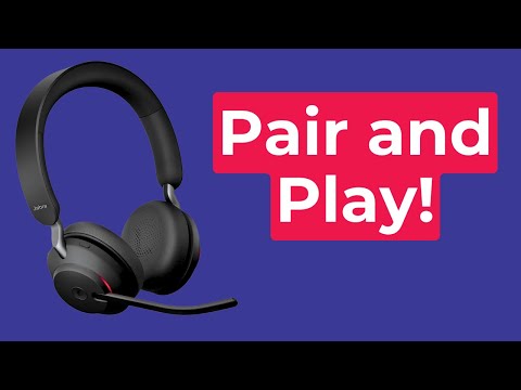 How to Set Up Your Jabra Evolve2 65 Wireless Bluetooth Headset