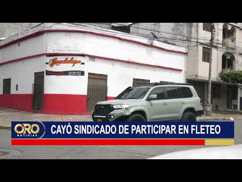 Cayó presunto responsable de millonario fleteo en Bucaramanga|  Oro Noticias