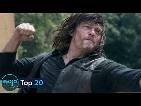 Top 20 Times Daryl Went Beast Mode on The Walking Dead