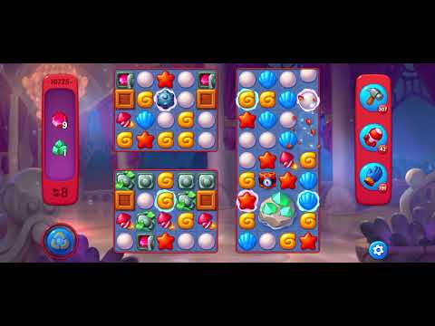 Fishdom Hard level 10725 no boosters フィッシュダム ハード