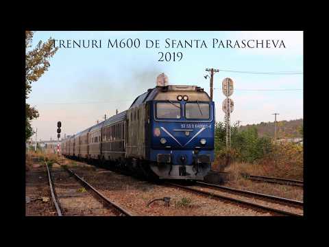 Trenuri suplimentate pe M600 de "Sf. Parascheva"