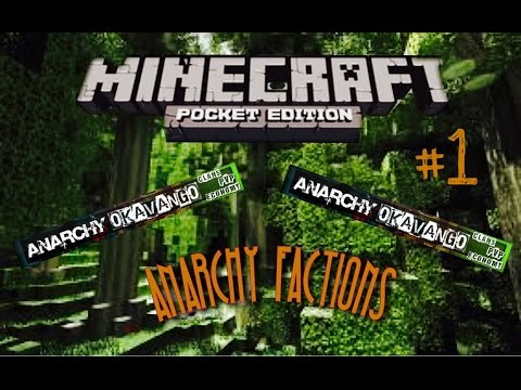 MCPE Anarchy Factions: #1 | A New Beginning