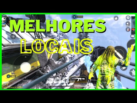 MELHORES LOCAIS PARA O ATAQUE DOS M0RT0S VIVOS - CALL OF DUTY MOBILE