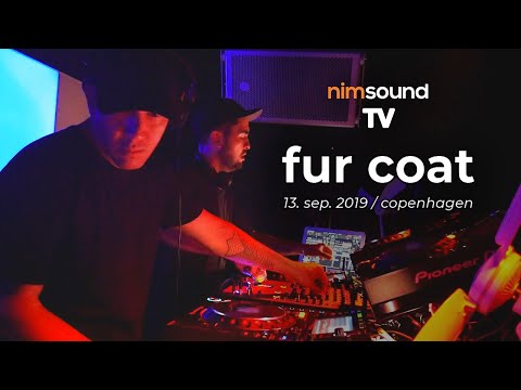 FUR COAT live with a DARK MELODIC TECHNO dj Set @ Culture Box (13. Sep. 2019) / Nim Sound TV