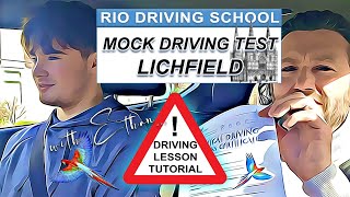 Mock Driving Test Lichfield | Driving Assessment | Driving Tutorial | Learn to Drive