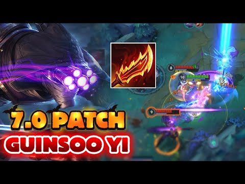MASTER YI IS EXTREMELY BROKEN WITH GUINSOO IN THE NEW BIG PATCH 7.0! | WİLD RİFT