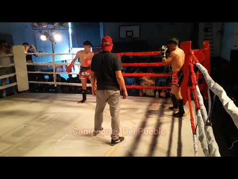 🥊Maxi Naranjo Vs Alfredo Bracamonte - K1 - SEMI PRO - Campeones Del Pueblo - Siempre Humilde