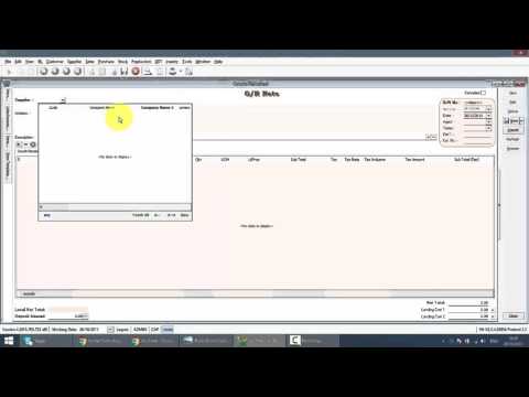 SQL ACCOUNTING SYSTEM GST 014 GOODS RECEIVED NOTE