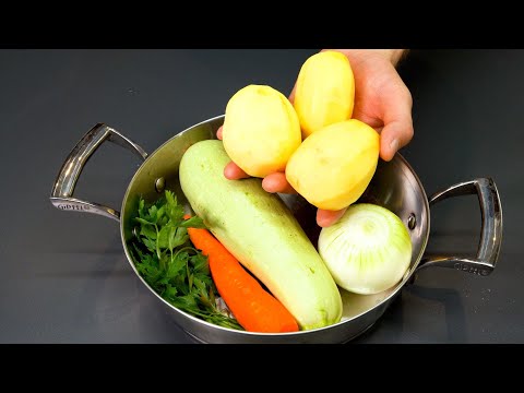 It is so delicious that I cook it 3 times a week! A new recipe for zucchini! A light dinner!