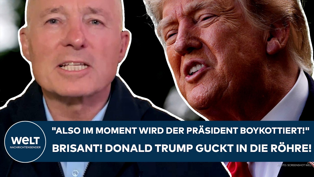USA: "Ja, das ist sicherlich eine spannende Frage!" Brisant! Trump-Boykott! Das steckt dahinter!