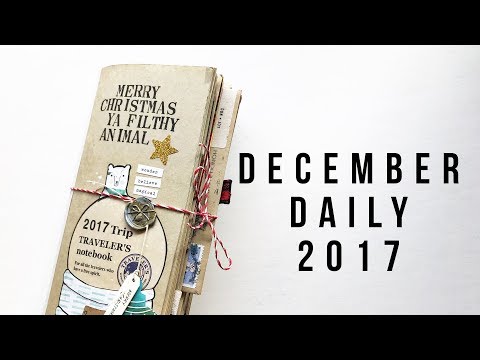 December Daily 2017 | Traveler’s Notebook