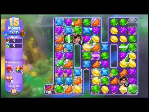 Wonka's World of Candy Level 431 - NO BOOSTERS + FULL STORY 🍫 | SKILLGAMING ✔️