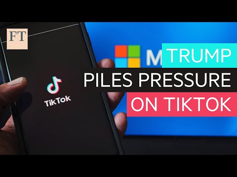 トランプ制裁はTikTokマイクロソフトの取引に圧力をかける DC日記 (Trump sanctions pile pressure on TikTok Microsoft deal DC Diary)