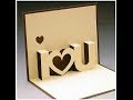 DIY Valentines Day POP-UP Card (re-uploaded.