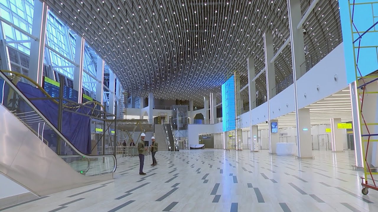На Сахалине завершили строительство крупнейшего на Дальнем Востоке аэровокзального комплекса