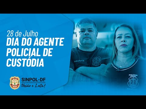 Nossa homenagem pelo Dia do Agente Policial de Custódia #PCDF #POLICIAISCIVIS