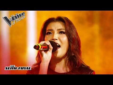 Oyu.B - "Hotline Bling" | The Semi Final | The Voice of Mongolia 2020