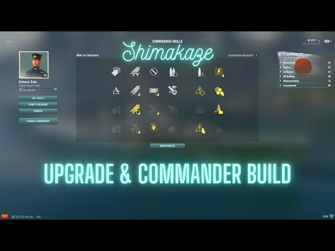 World of Warships - Shimakaze: Upgrade & Commander Build