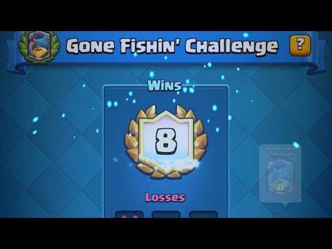 Gone fishin' challenge best deck - Clash Royale
