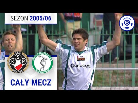 (1/2) Polonia Warszawa - Dyskobolia Grodzisk Wlkp. | CAŁY MECZ | Ekstraklasa 2005/06 | 26. Kolejka
