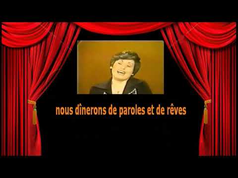 Karaoké Ginette Réno   Des croissants de soleil