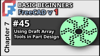 Patterning Along a Path in FreeCAD Part Design | Basic Beginners Lesson 45 | Tutorial