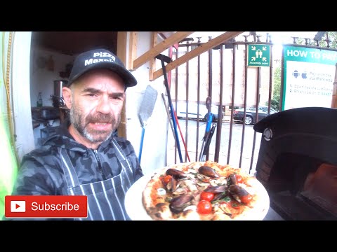 Sea Food and Vegetable Pizza ( Mari e Monti) Pescatarian Pizza Lover with Massimo Nocerino