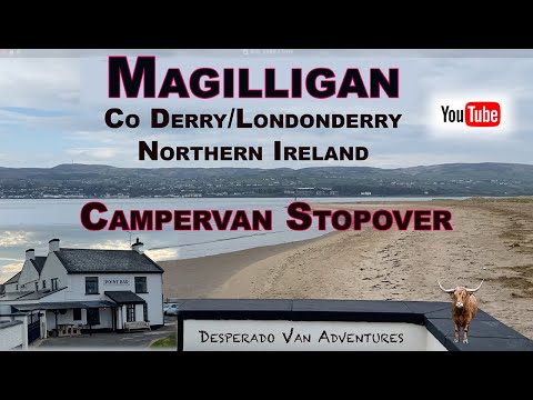Magilligan Point Campervan Stopovers | Martello Tower | Point Bar | Magillian Prison | Benone Strand