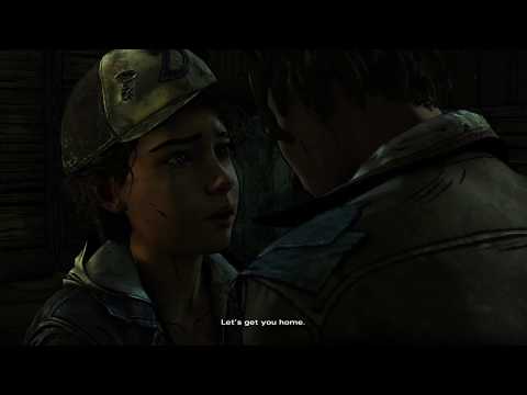 The Walking Dead Final Season: Louis' tongue cut out