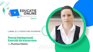 Pomul înțelepciunii. Exerciții de transcriere