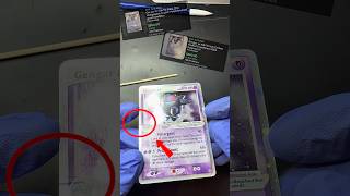 $800 Gengar EX Pokemon Card delamination Restoration #pokemon #pokemoncard