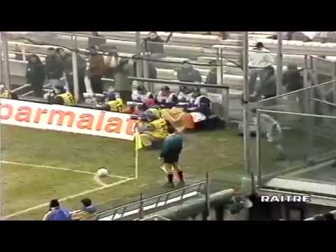 Serie A 1995-1996, day 20 Parma - Sampdoria 1-0 (Lamonica o.g.)