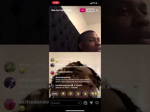 Soulja Boy Scarred to Play Go Yayo in Fight Night🤦🏾‍♂️💀 Ig Live 16/01/21