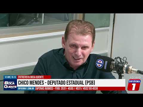 Entrevista com Chico Mendes Deputado Estadual