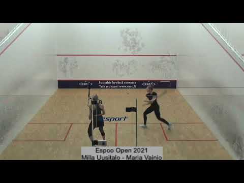 EspooOpen21: Minna Uusitalo HSRC - Marja Vainio ESRC