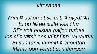 Irina - Kymmenen Kirosanaa Lyrics