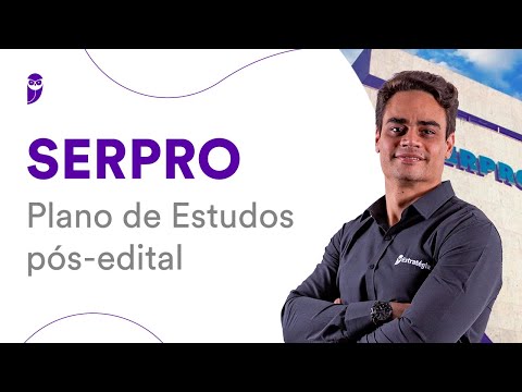 Concurso SERPRO - Plano de Estudos pós-edital