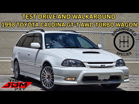 Thumbnail for 1998 Toyota Caldina GT-T AWD Manual Transmission 3S-GTE Powertrain, Let's Go!  Test Drive and Walk! by Toyota Caldina