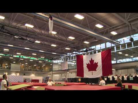 Trampoline Senior Mens Finals   Demiro Morgan