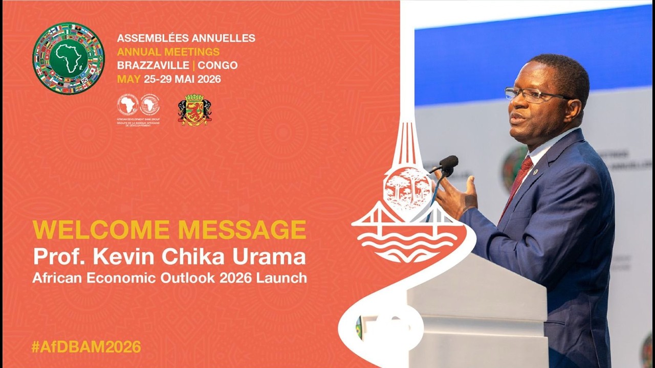 AM2026 : VP Urama welcome the participants for the Launch of African Economic Outlook 2026