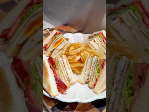The Club Sandwich! ♥️🔥 #shorts