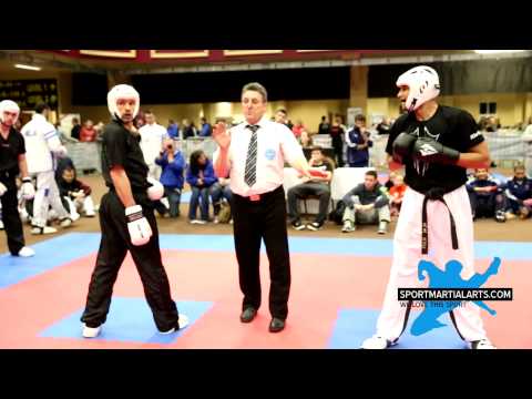 Mark McDermott v Mario West - Team Ireland v Germany - 2014 Irish Open Men's Teams