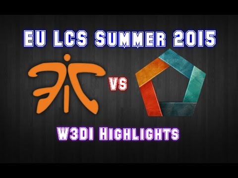 Fnatic vs Elements - HIGHLIGHTS - EU LCS Summer 2015 - W3D1 - League of Legends