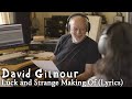 David Gilmour Luck And Strange Making Of Lyrics