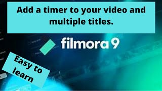 Download lagu ADD TIMER TO VIDEO/FILMORA 9 mp3 Download lagu ADD TIMER TO VIDEO/FILMORA 9 mp3