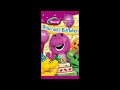 Closing To Barney Dino Mite Birthday 2007 US VHS